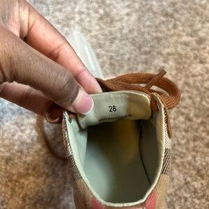 kids Burberry sneakers